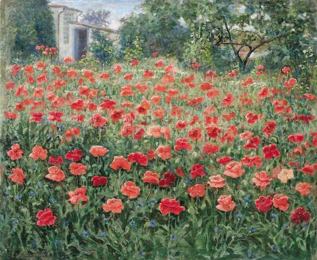 «Поле з маками». 1940. Полотно, олія